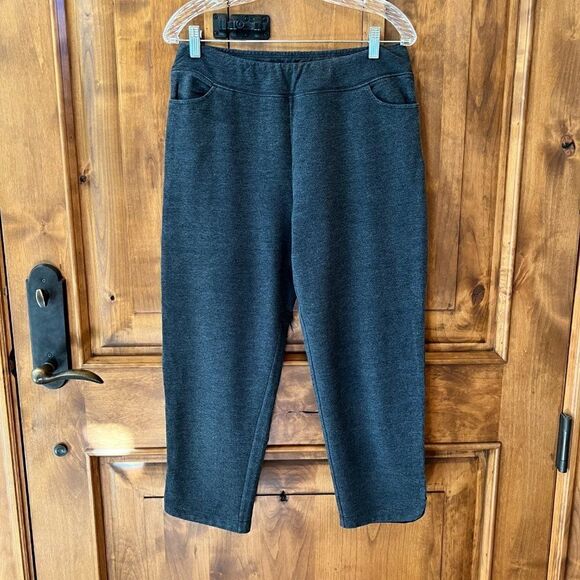 Soft Surroundings Gray Sweatpants Size Medium Petite - Picture 1 of 15